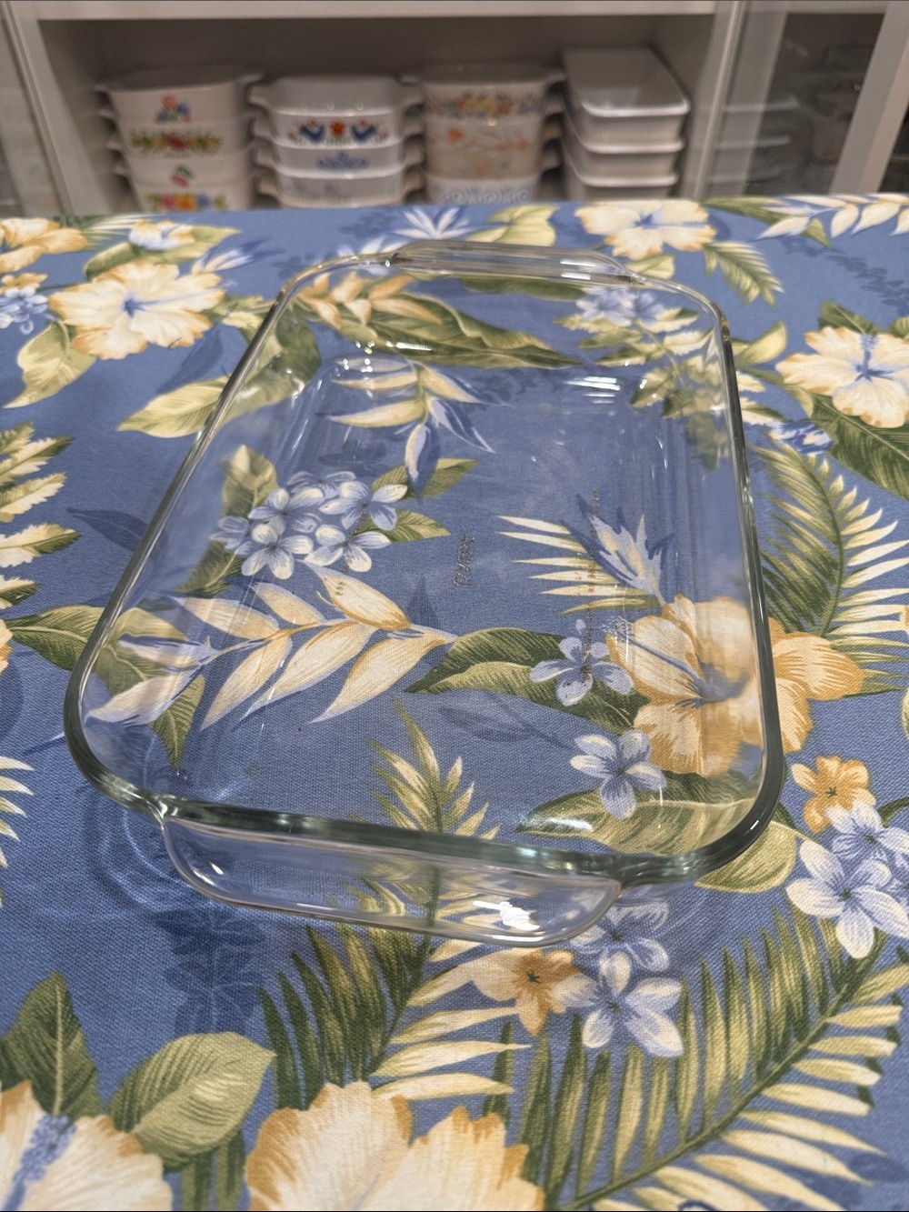 Pyrex Clear Glass Rectangular Baker/Serving Dish 7x11x2